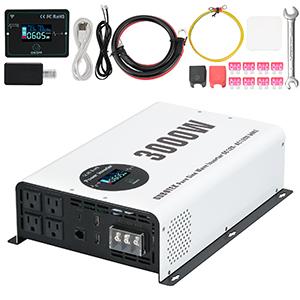 OUBOTEK OUBOINVER  Wireless 3000W Pure Sine Wave Inverter 12V-120V