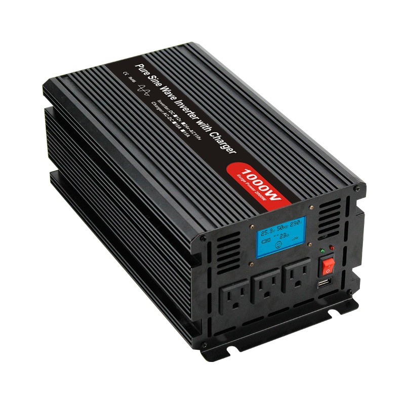 UPS 1000W Pure Sine Wave Inverter w. charger
